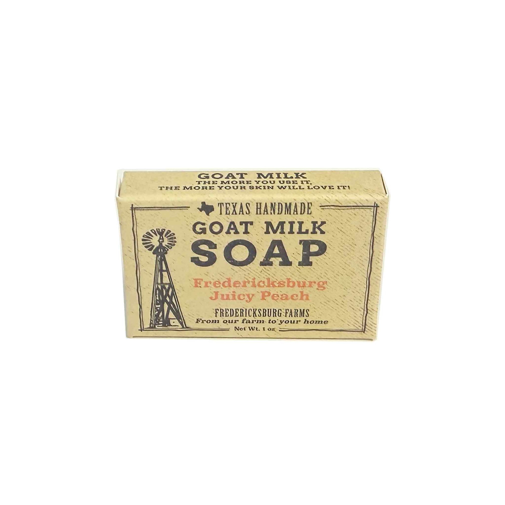 Fredericksburg Juicy Peach Travel Size Bar Soap