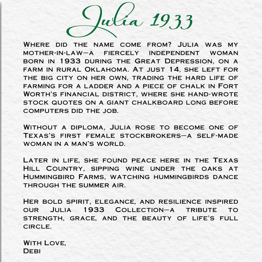 Julia 1933 Hand Soap & Cream Duo