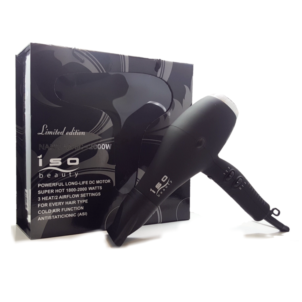 Matte Black Nano Ionic Dryer