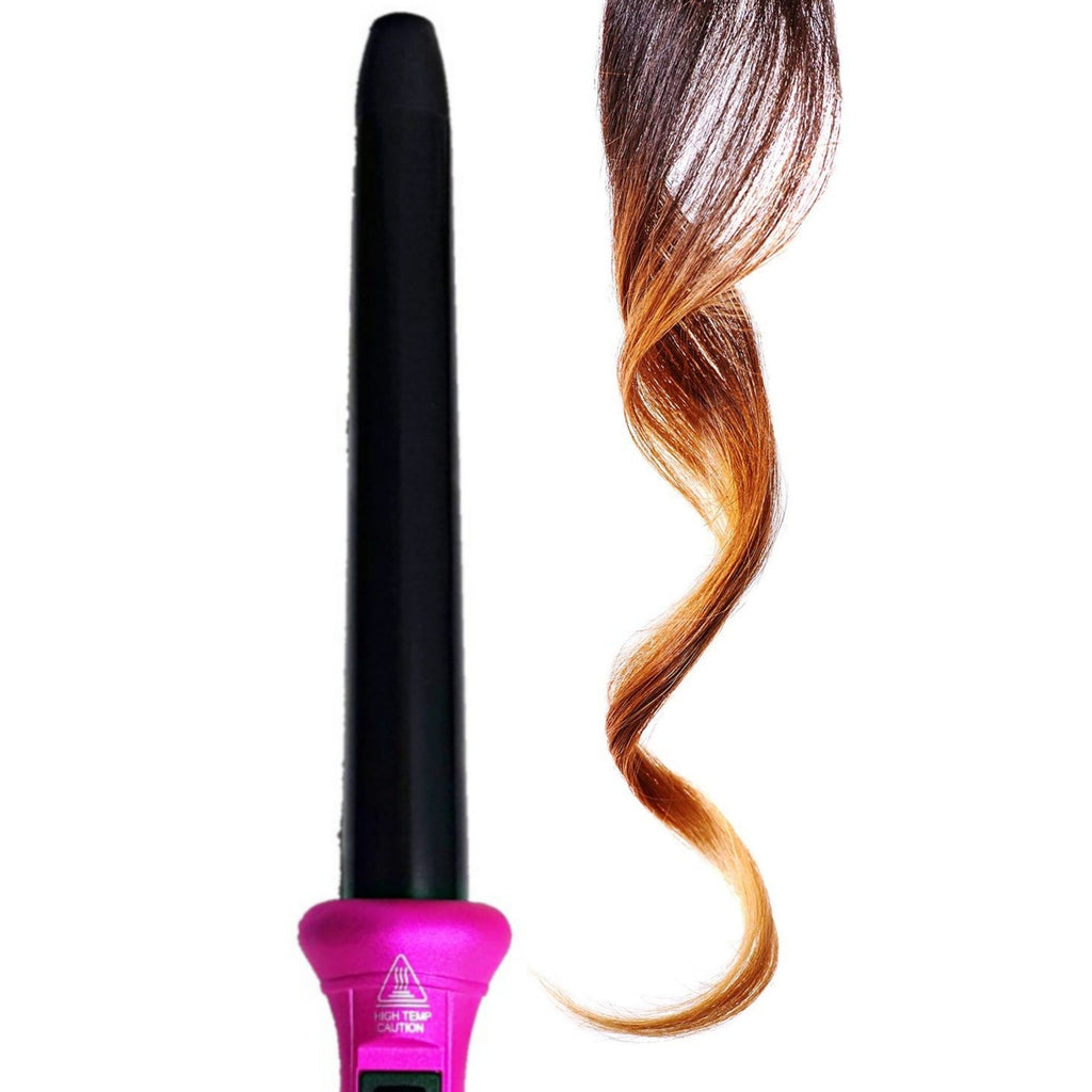 25-18mm Metallic Pink Tapered Twister