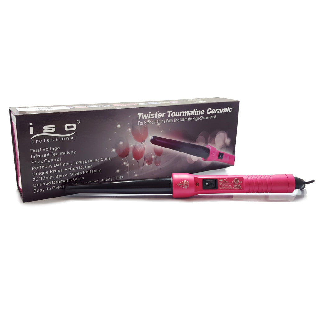 25-13mm Pink Tapered Twister